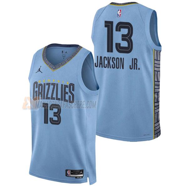 maillot jaren jackson jr memphis grizzlies de 13 homme bleu statement edition 2023