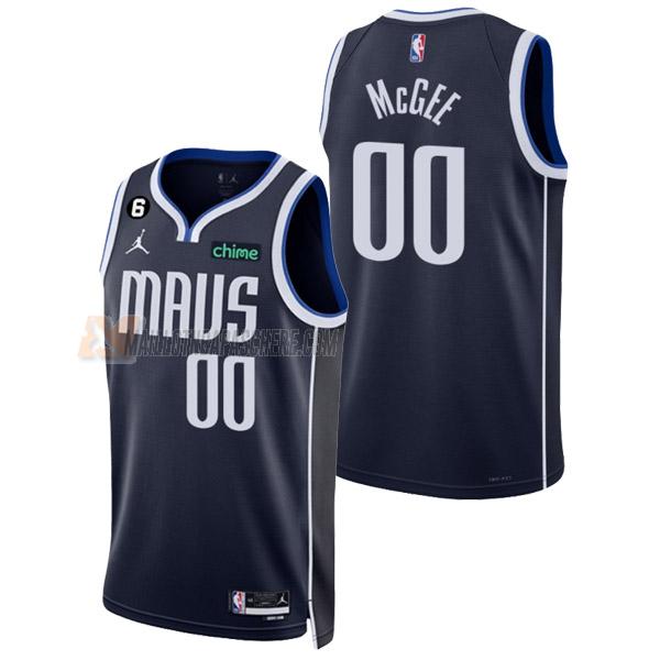 maillot javale mcgee dallas mavericks de 0 homme bleu marine statement edition 2023