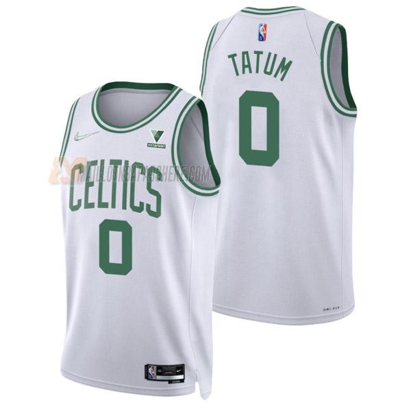 maillot jayson tatum boston celtics de 0 homme blanc association edition 2022