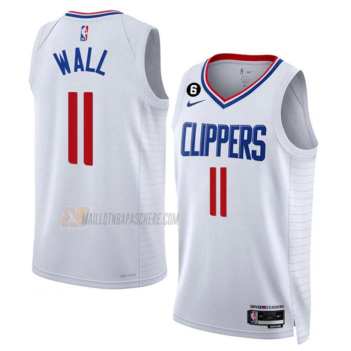 maillot john wall los angeles clippers de 11 homme blanc association edition 2023