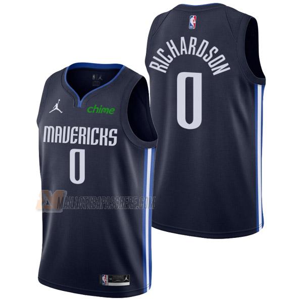 maillot josh richardson dallas mavericks de 0 homme bleu marine statement edition 2022