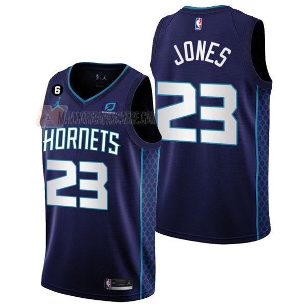 maillot kai jones charlotte hornets de 23 homme mauve statement edition 2023