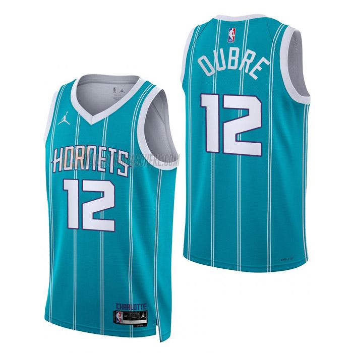 maillot kelly oubre charlotte hornets de 12 homme sarcelle icon edition 2023