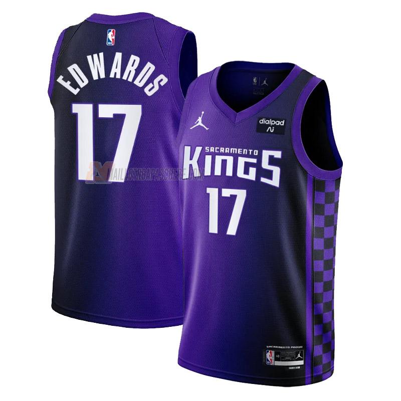 maillot kessler edwards sacramento kings de 17 homme violet statement edition 2023-24