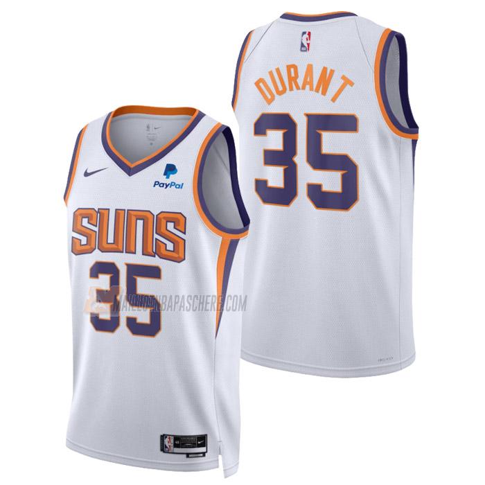 maillot kevin durant phoenix suns de 35 homme blanc association edition 2023