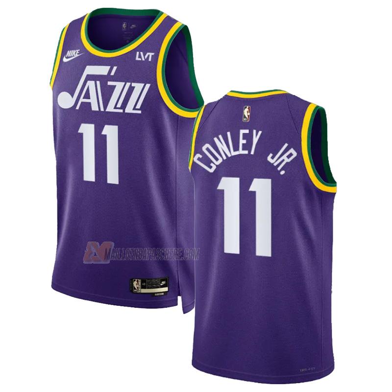 maillot kris dunn utah jazz de 11 homme violet classic edition 2023-24