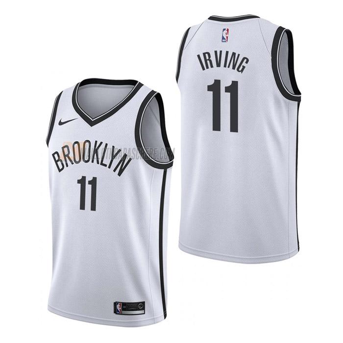 maillot kyrie irving brooklyn nets de 11 homme blanc association edition 2023