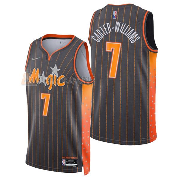 maillot michael carter-williams orlando magic de 7 homme noir city edition 2022