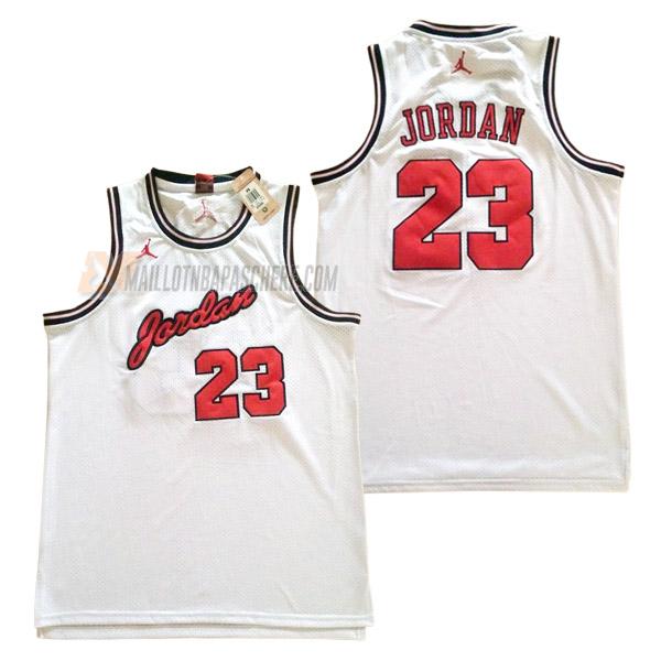 maillot michael jordan chicago bulls de 23 homme blanc 23210c39