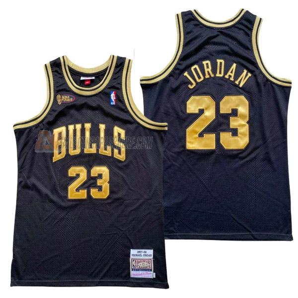 maillot michael jordan chicago bulls de 23 homme noir 23210c25