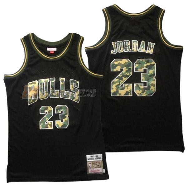 maillot michael jordan chicago bulls de 23 homme noir 23210c26