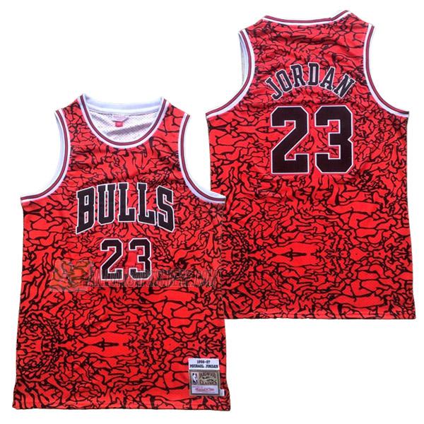 maillot michael jordan chicago bulls de 23 homme rouge 23210c20