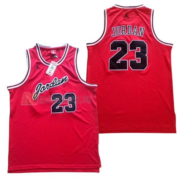 maillot michael jordan chicago bulls de 23 homme rouge 23210c27