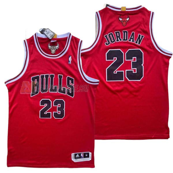 maillot michael jordan chicago bulls de 23 homme rouge 23210c37