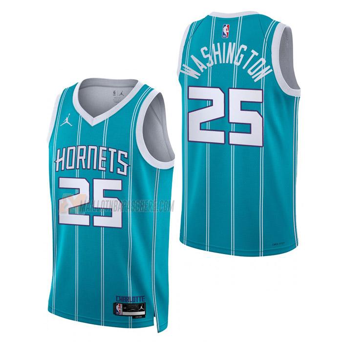 maillot p.j. washington charlotte hornets de 25 homme sarcelle icon edition 2023