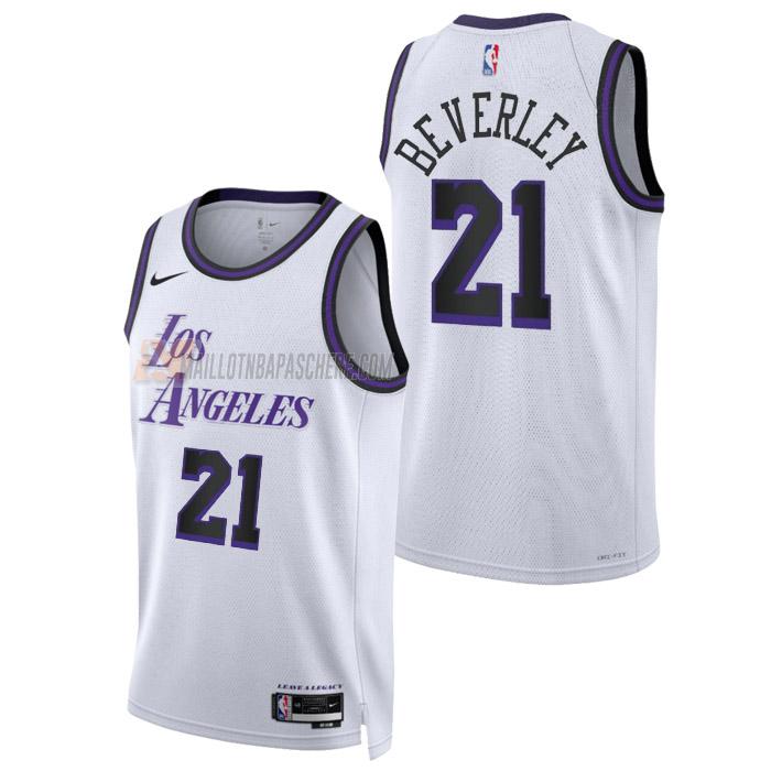 maillot patrick beverley los angeles lakers de 21 homme blanc city edition 2023