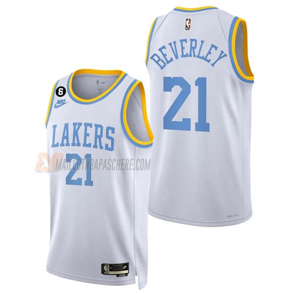 maillot patrick beverley los angeles lakers de 21 homme blanc classic edition 2023