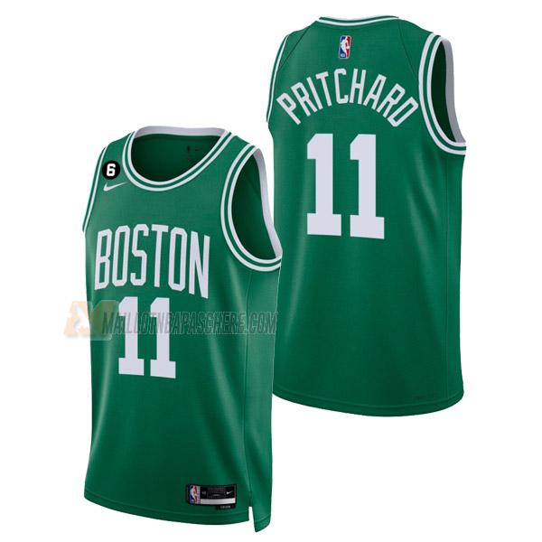 maillot payton pritchard boston celtics de 11 homme vert icon edition 2023