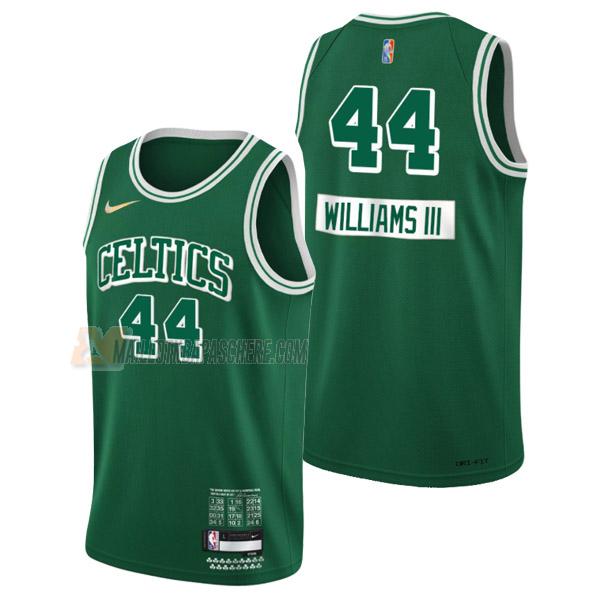 maillot robert williams iii boston celtics de 44 homme vert city edition 2022