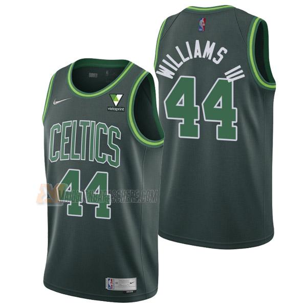 maillot robert williams iii boston celtics de 44 homme vert earned edition 2021