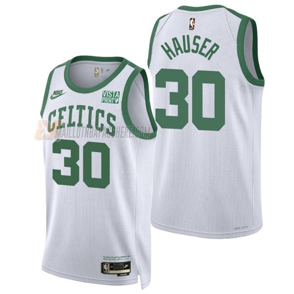 maillot sam hauser boston celtics de 30 homme blanc classic edition 2022