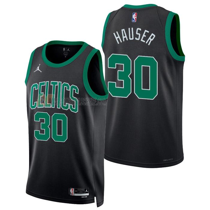 maillot sam hauser boston celtics de 30 homme noir statement edition 2023