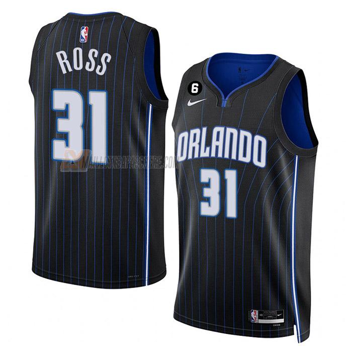 maillot terrence ross orlando magic de 31 homme noir icon edition 2023