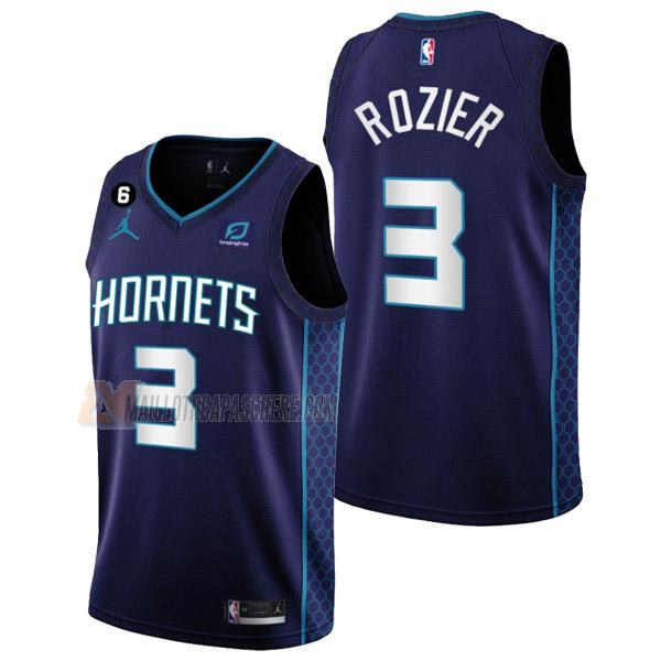 maillot terry rozier charlotte hornets de 3 homme mauve statement edition 2023