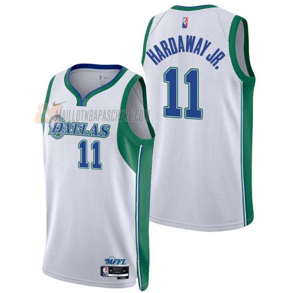 maillot tim hardaway jr dallas mavericks de 11 homme blanc city edition 2022