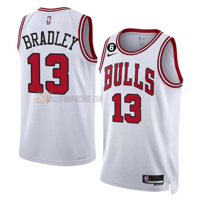 maillot tony bradley chicago bulls de 13 homme blanc association edition 2023