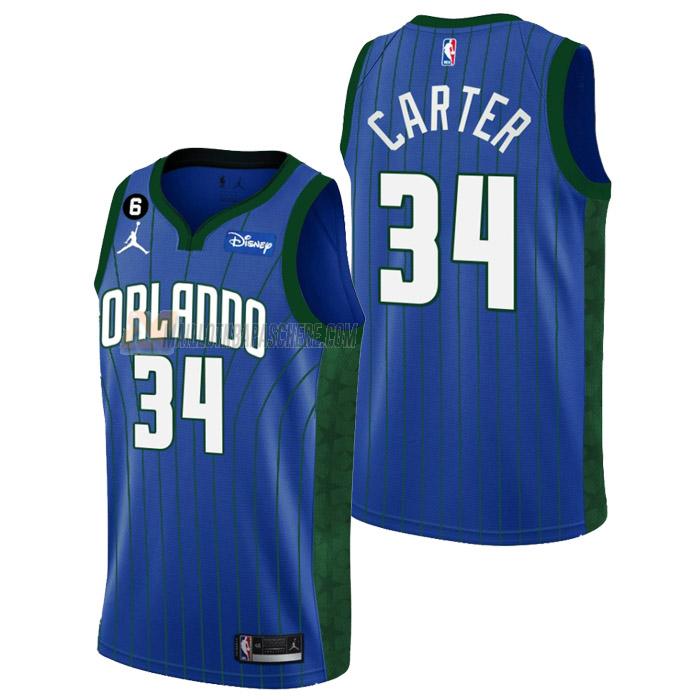 maillot wendell carter orlando magic de 34 homme vert statement edition 2023