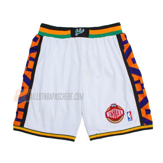 shorts de basket all-star de blanc 1995