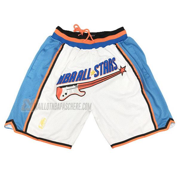 shorts de basket all-star de blanc just don 1997