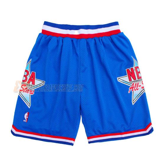 shorts de basket all-star de bleu 1992