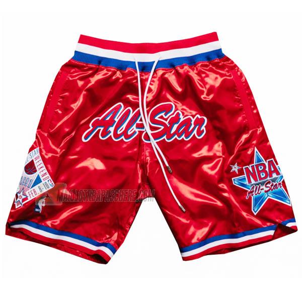 shorts de basket all-star de rouge just don 1991