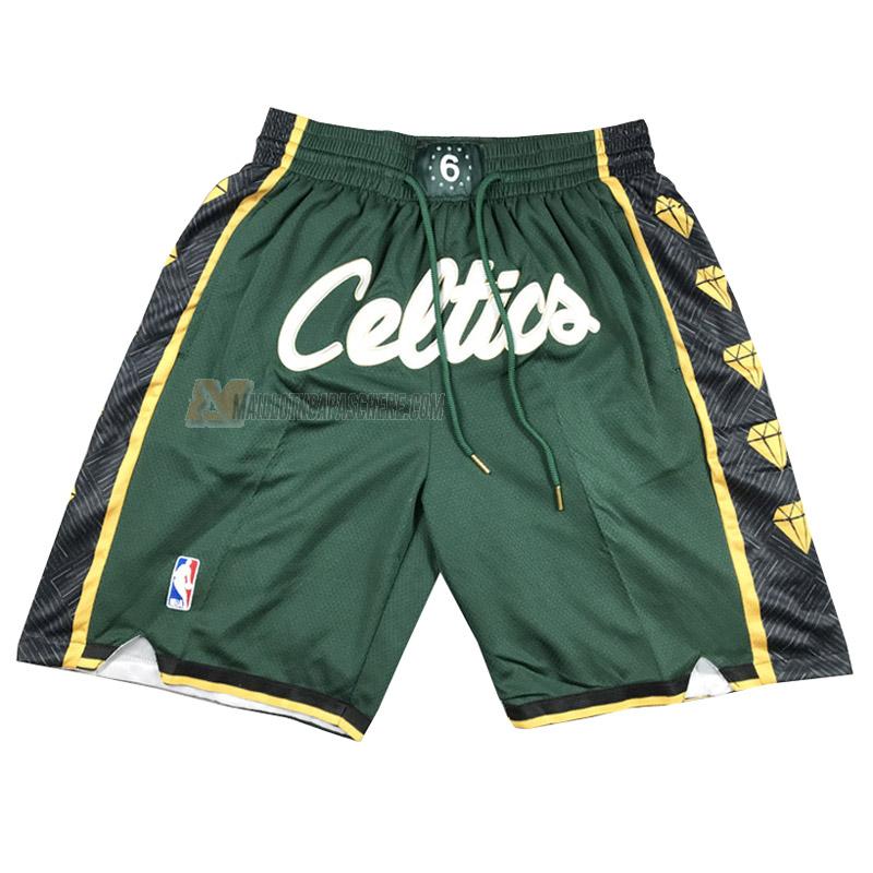 shorts de basket boston celtics de vert city edition 2023