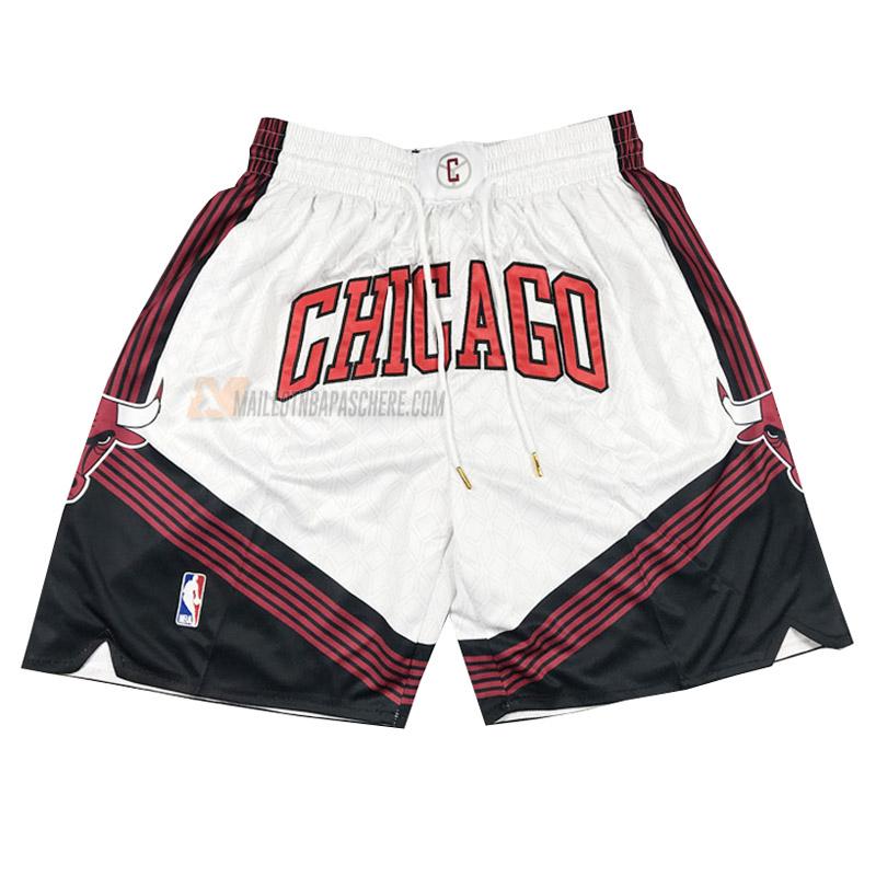 shorts de basket chicago bulls de blanc city edition 2023