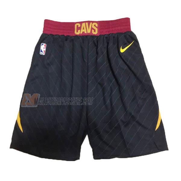 shorts de basket cleveland cavaliers de noir statement edition 2022