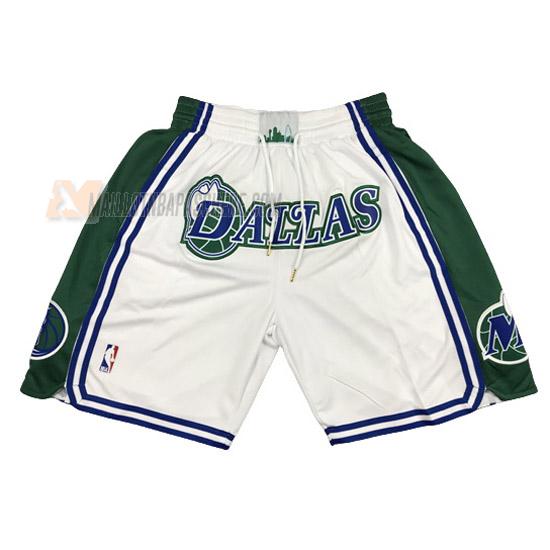 shorts de basket dallas mavericks de blanc city edition 2022