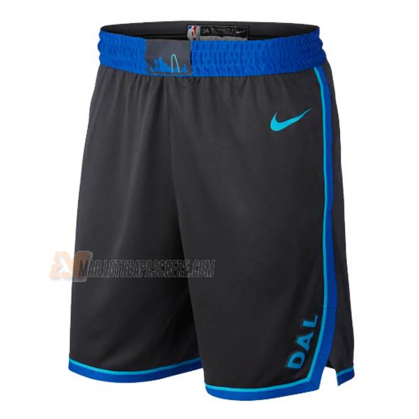 shorts de basket dallas mavericks de noir city edition 2019