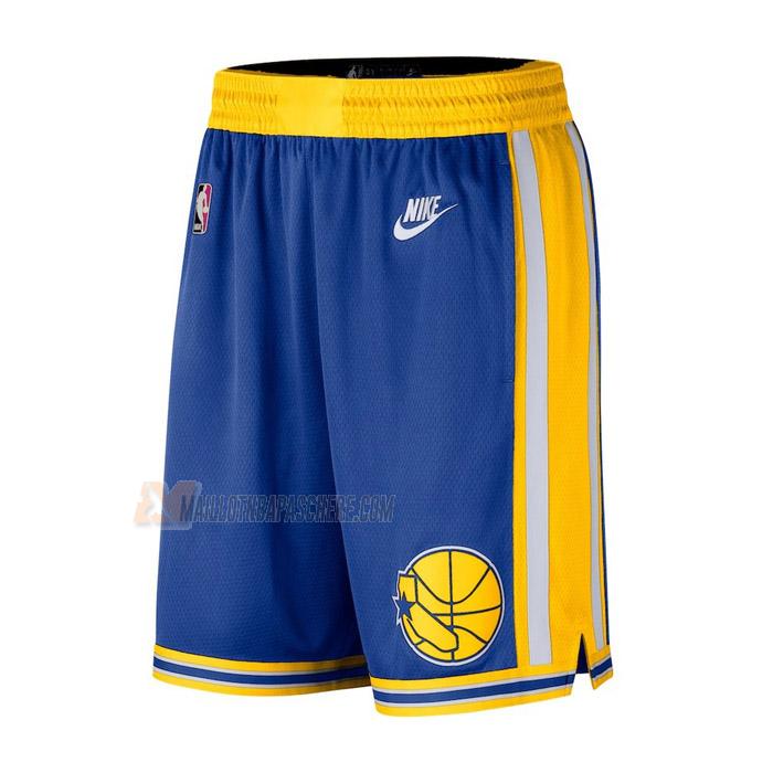 shorts de basket golden state warriors de bleu classic edition 2023