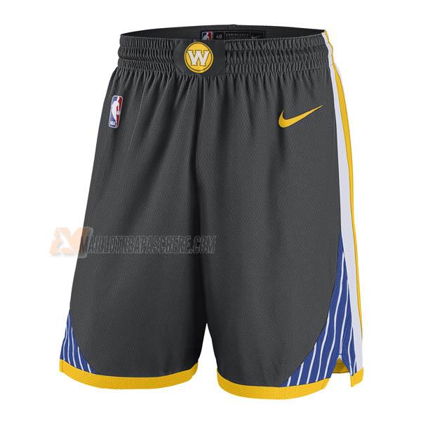 shorts de basket golden state warriors de noir statement edition 2019