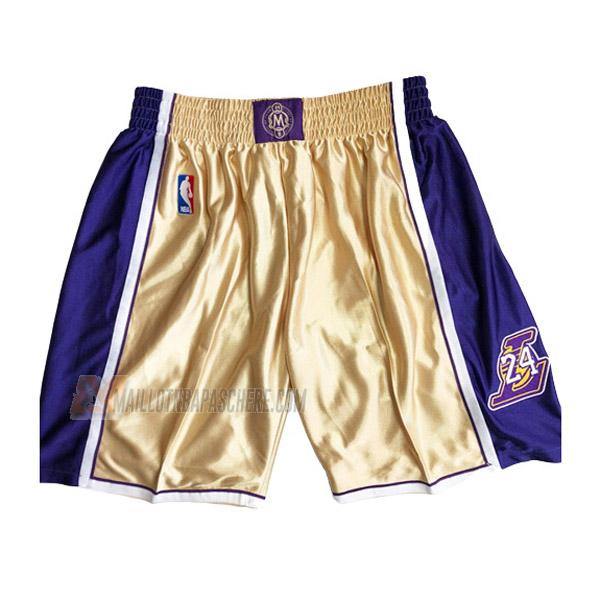 shorts de basket kobe bryant los angeles lakers de or