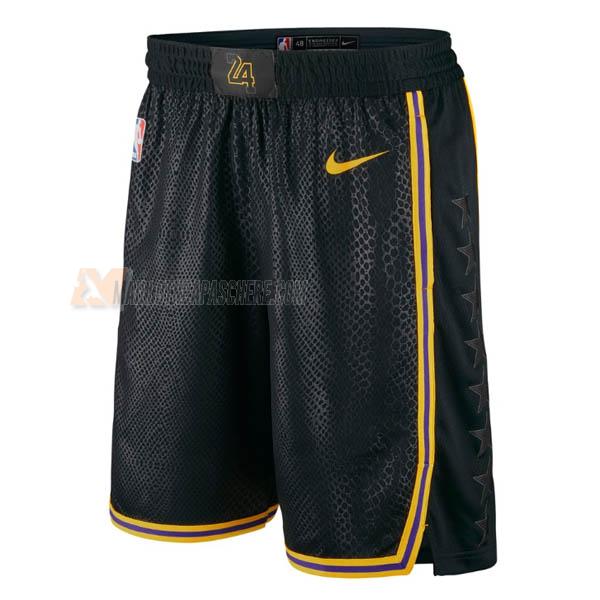 shorts de basket los angeles lakers de noir mamba 2020