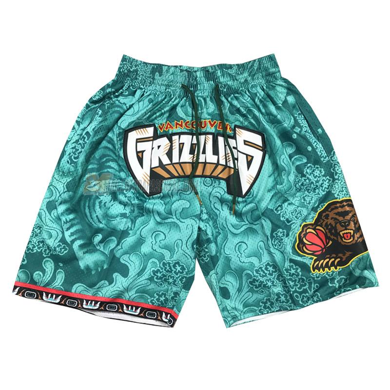 shorts de basket memphis grizzlies de vert tiger year edition 2023