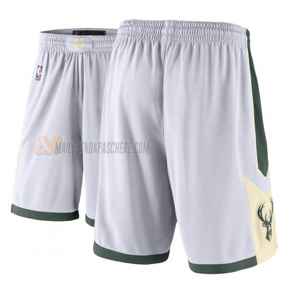 shorts de basket milwaukee bucks de blanc association edition 2023