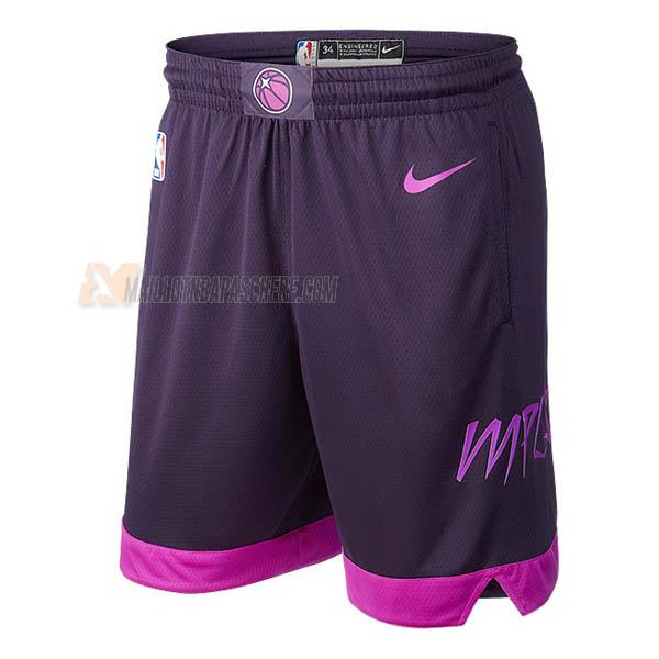 shorts de basket minnesota timberwolves de city edition 2019