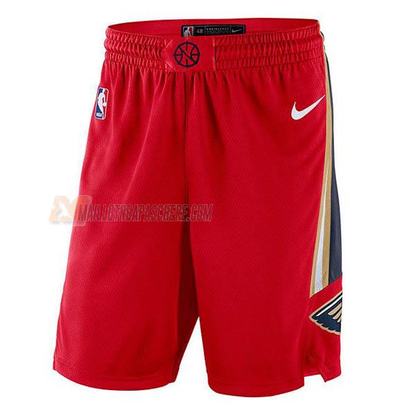 shorts de basket new orleans pelicans de rouge statement edition 2023