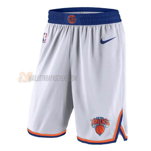 shorts de basket new york knicks de blanc association edition 2023