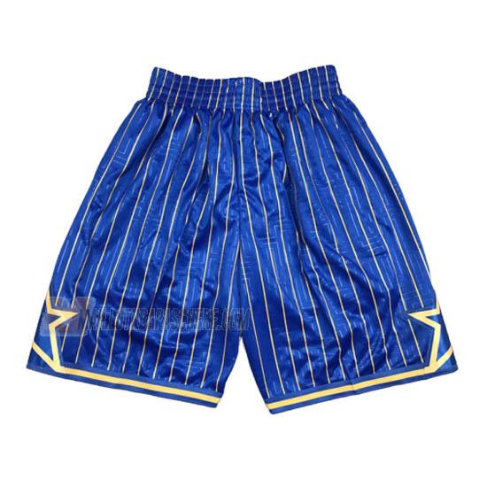 shorts de basket orlando magic de bleu classic edition 2019